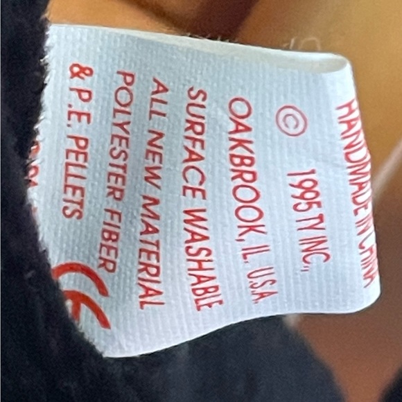 Ty Beanie Babies Stinky The Skunk 1995 Retired,Tag Errors - Picture 5 of 8